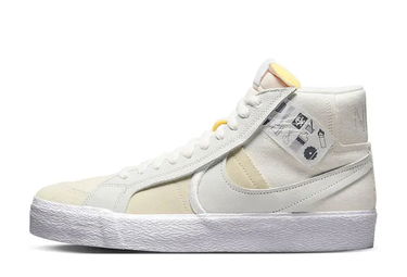 Кецове и обувки Nike SB Blazer Mid Plus Summit White Бяло | DZ7587-110, 2