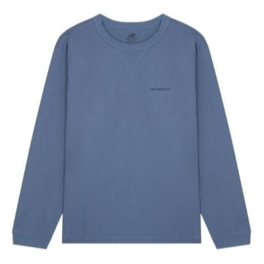 Суитчър New Balance Athletics Nature State Long Sleeve T-Shirt Синьо | AMT23566-VTI