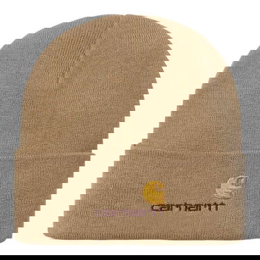 Шапка Carhartt WIP Script Beanie Кафяво | I034235-2FSXX, 0