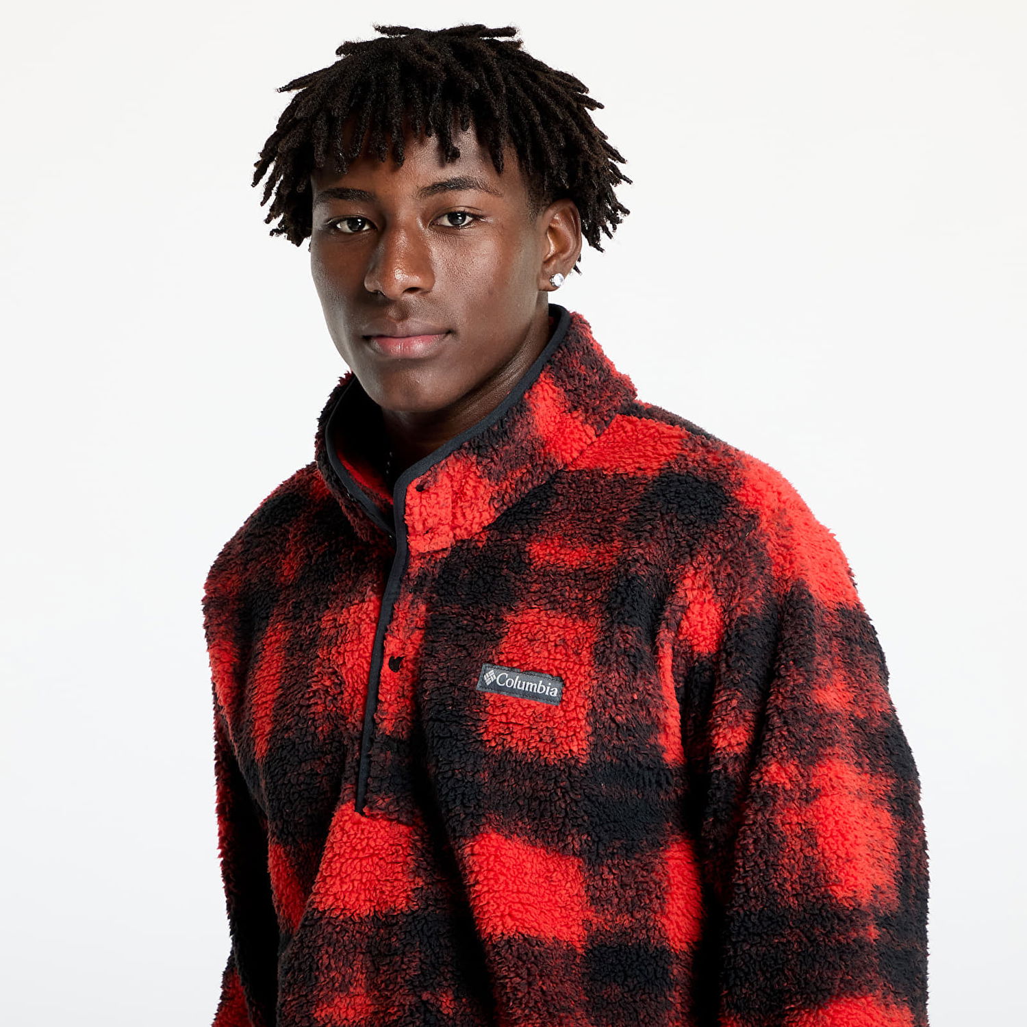 Суитчър Columbia Rugged Ridge™ Half Snap Fleece Sail Red Omblur Червено | 2097811698, 1