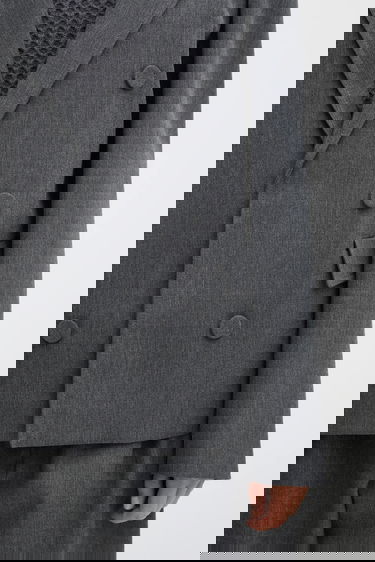 Яке JW Anderson JW Anderson Double Breasted Tailored Blazer Сиво | JK0401.PG1821, 3