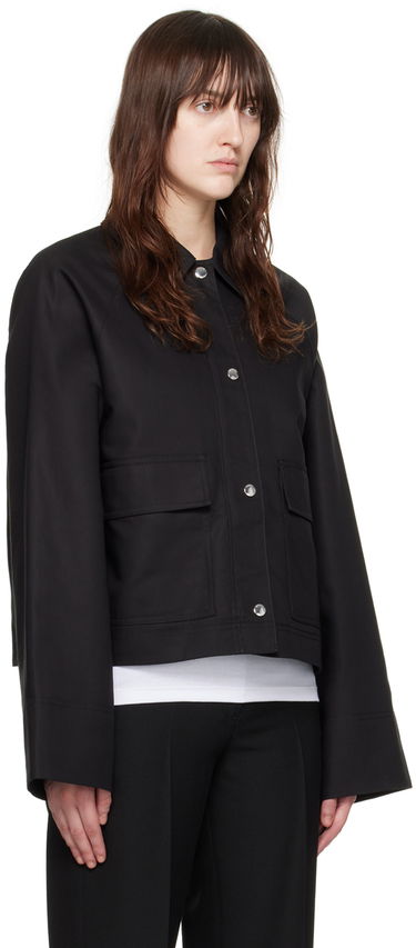 Яке TOTEME TOTEME Cropped Flap Pocket Jacket Бежово | 243-WRO0129-FB0198, 4