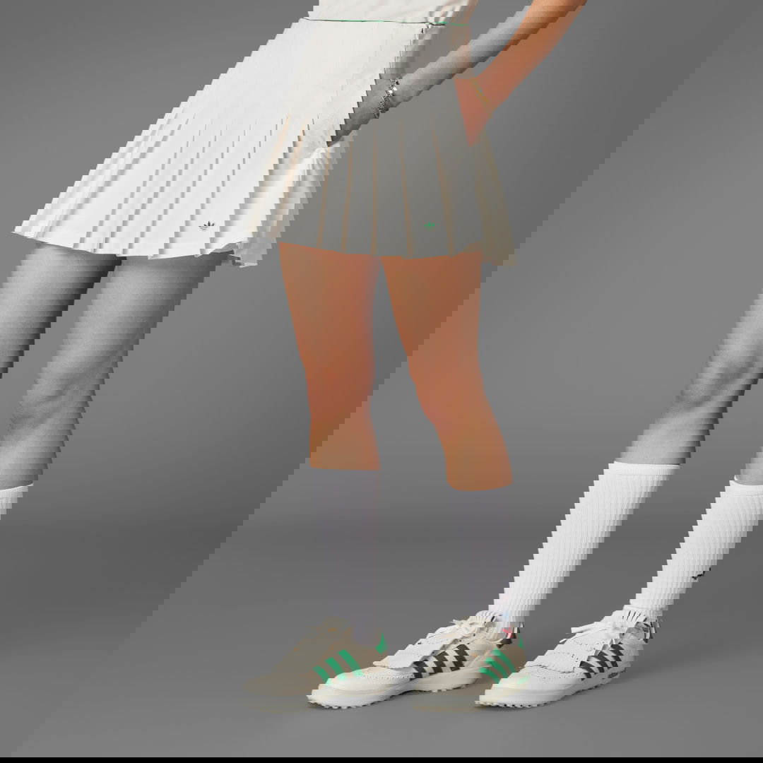 Пола adidas Originals Originals Pleated Tennis Skirt Бяло | JC6769, 0