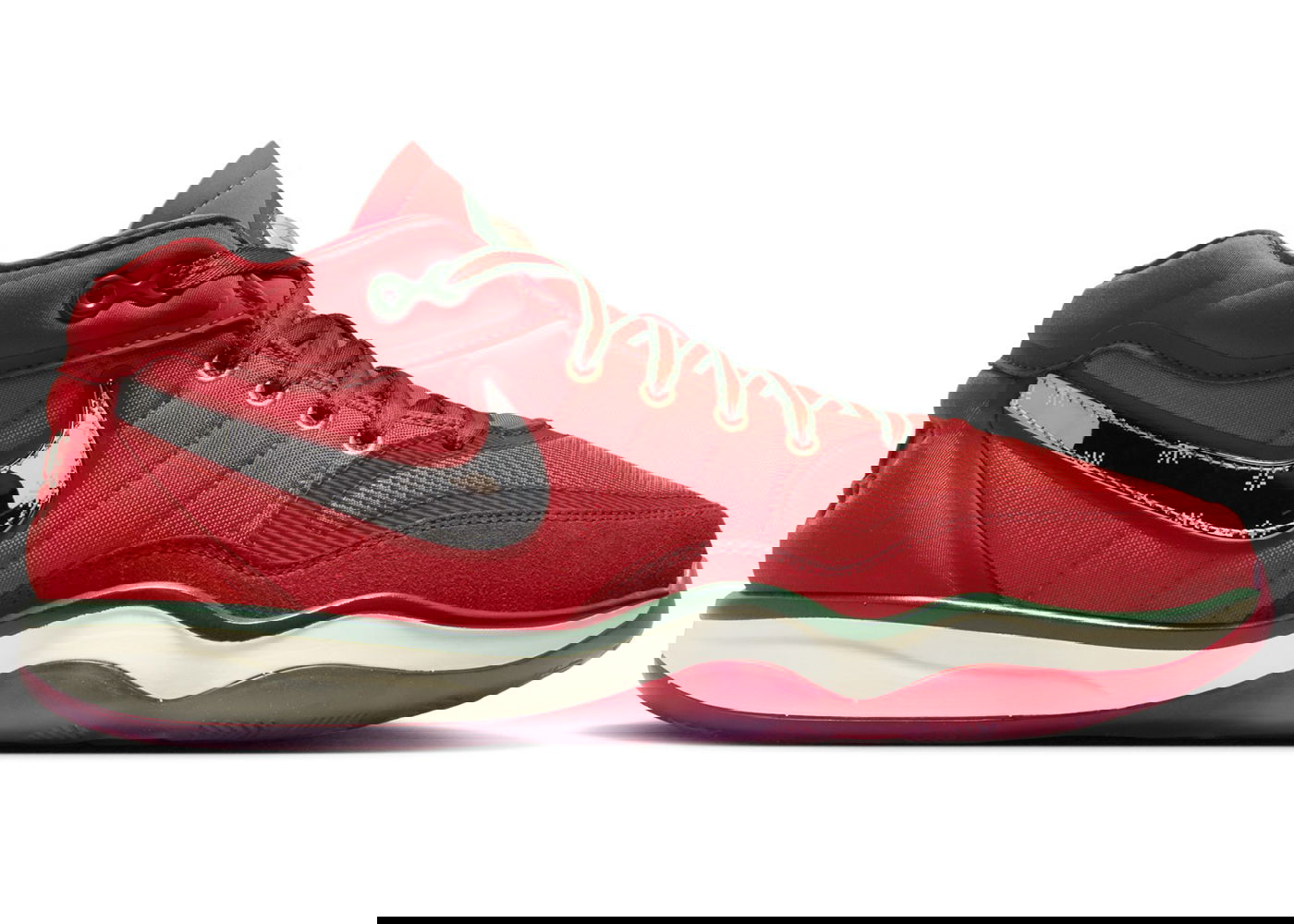 Кецове и обувки Nike Air Zoom GT Hustle 2 Christmas Червено | DJ9404-601/DJ9405-601, 0