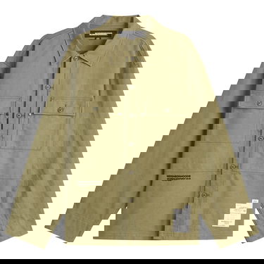 Риза Neighborhood Urban Equipment Fatigue Shirt Зелено | 252TSNH-SHM09-ODB, 1