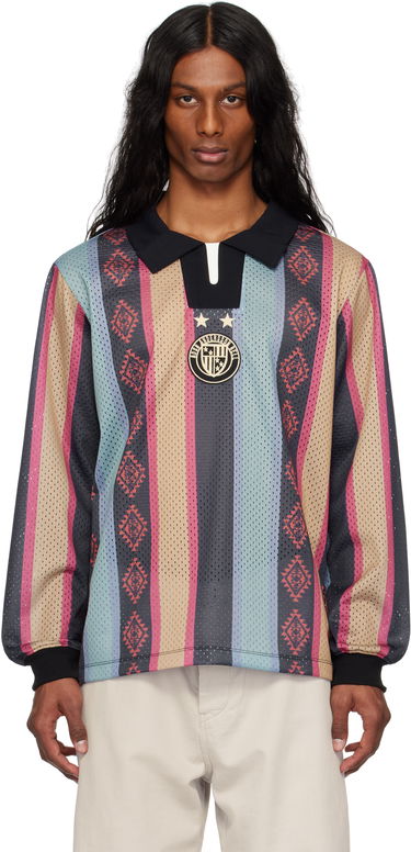 Фланелка Andersson Bell Andersson Bell Navajo Stripe Long Sleeve Polo Многоцветен | atb1297m, 0