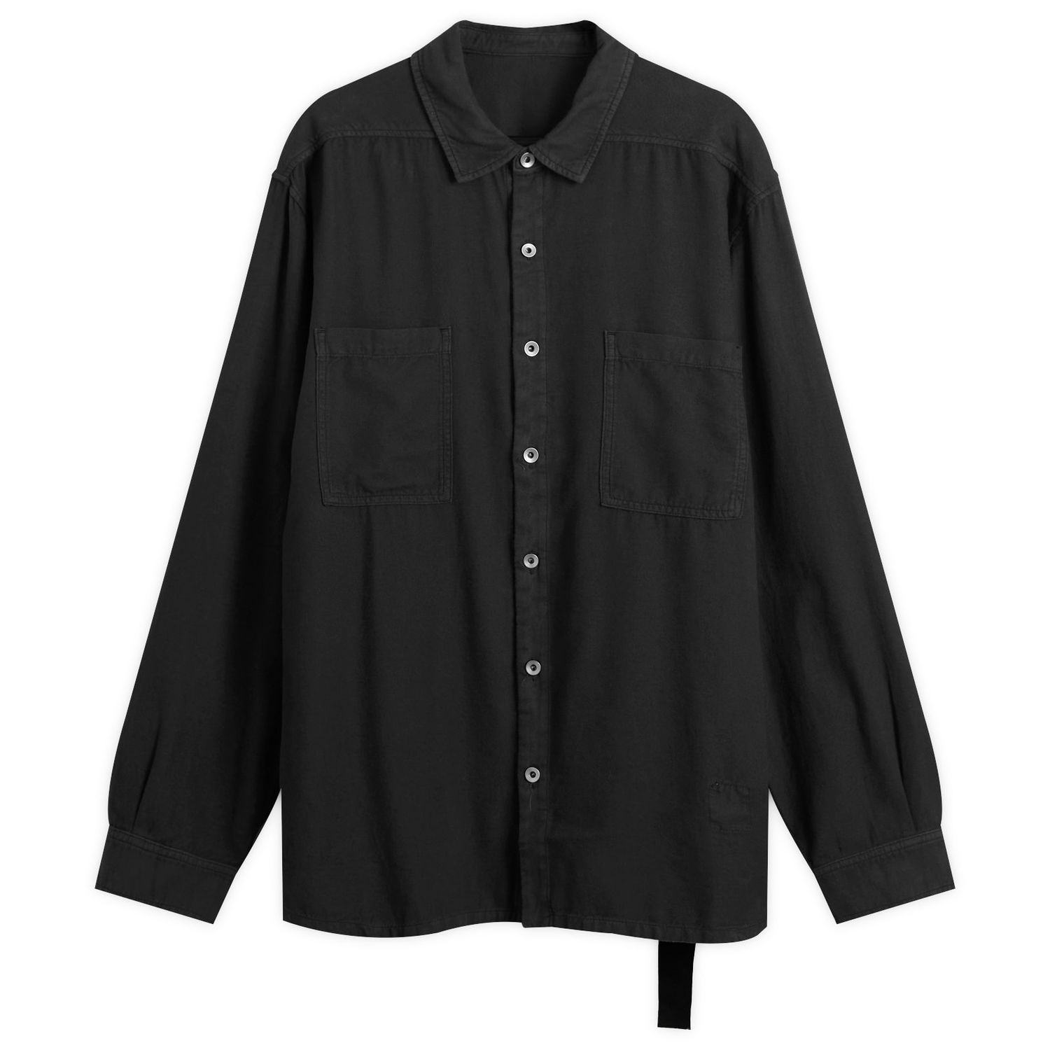 Риза Rick Owens DRKSHDW Jumbo Overshirt, Size Large Черно | DU02E7299-CFL-09, 1