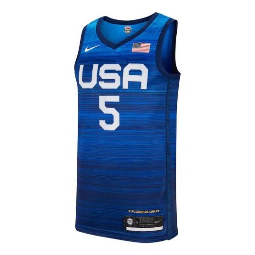 Фланелка Nike Team Usa Olympics Zach LaVine Basketball Jersey Синьо | CQ0145-451, 0
