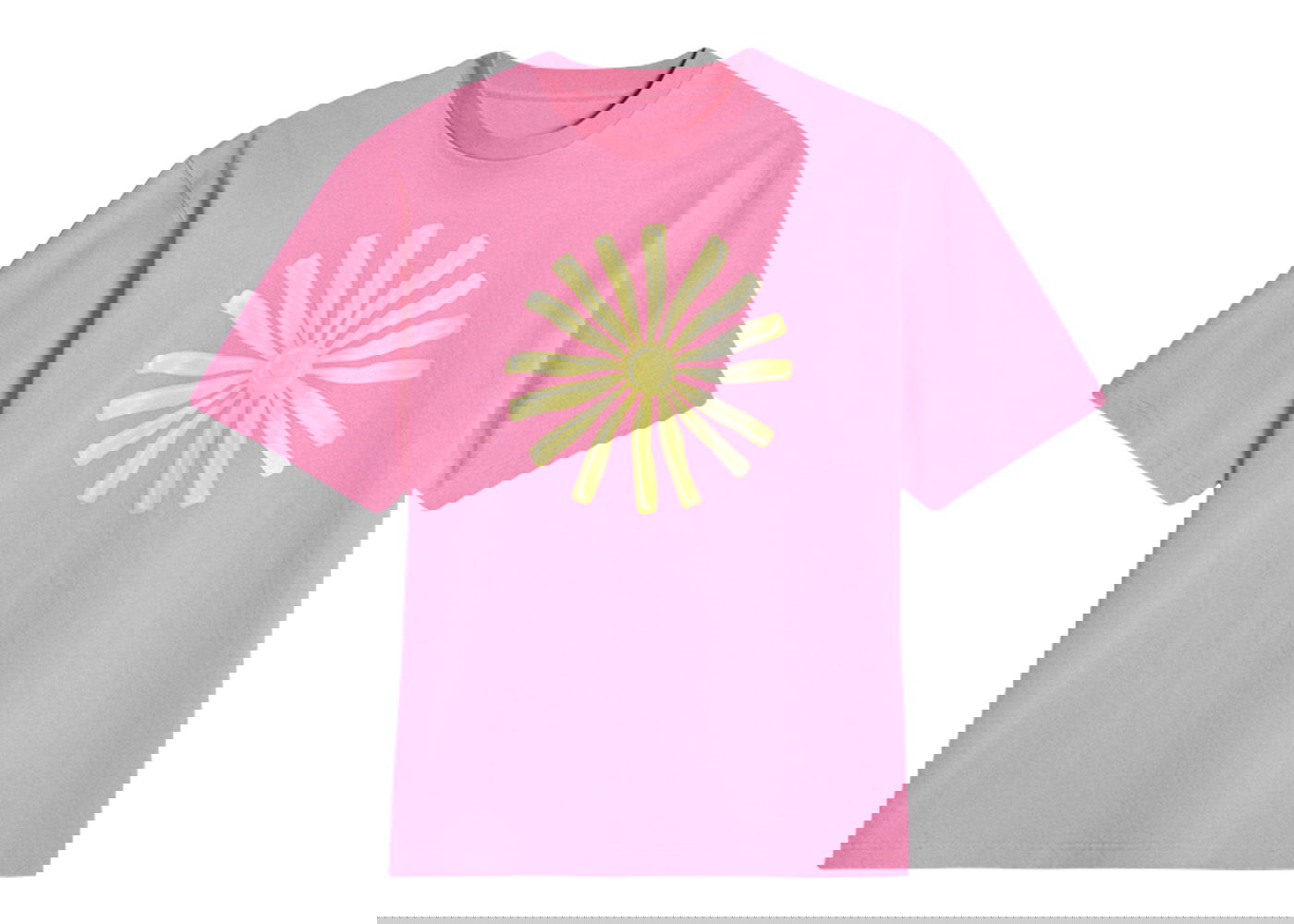 Тениска Jacquemus Le  Soleil Sun Print Sun Розово | 235JS164-2102-4BI, 0