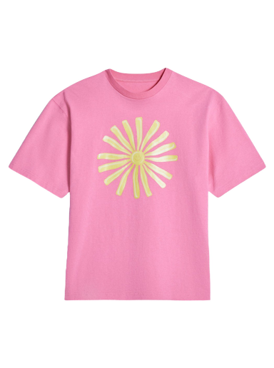Тениска Jacquemus Le  Soleil Sun Print Sun Розово | 235JS164-2102-4BI