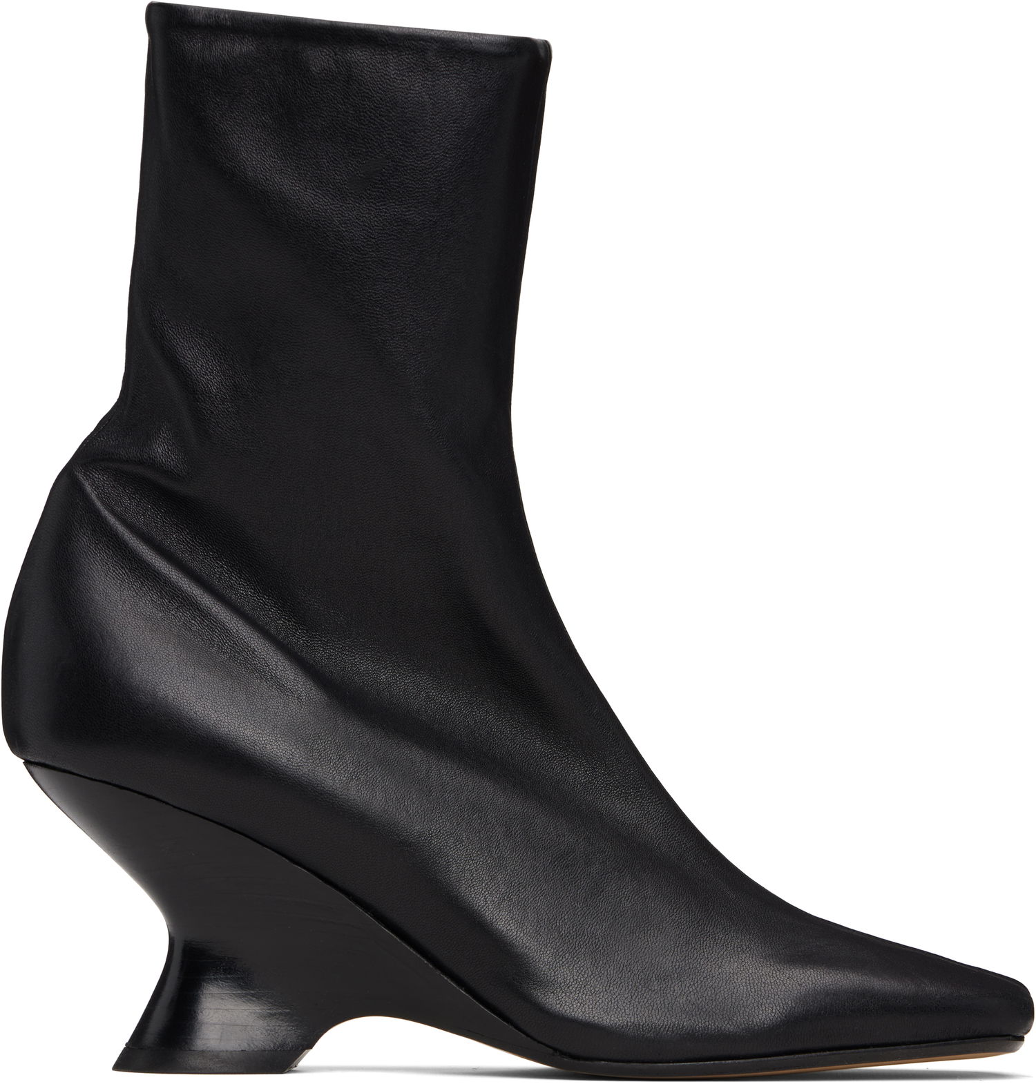 Кецове и обувки Dries Van Noten Dries Van Noten Heeled Ankle Boots Черно | 252-011704-140, 0