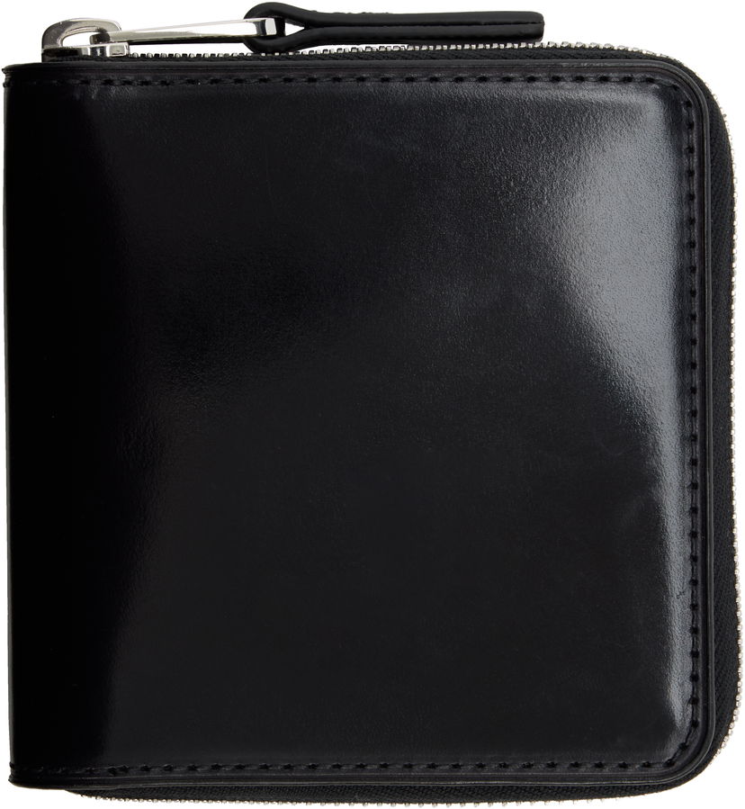 Портфейл LEMAIRE Patina Zip Compact Bifold Wallet Черно | SL0039 LL0165