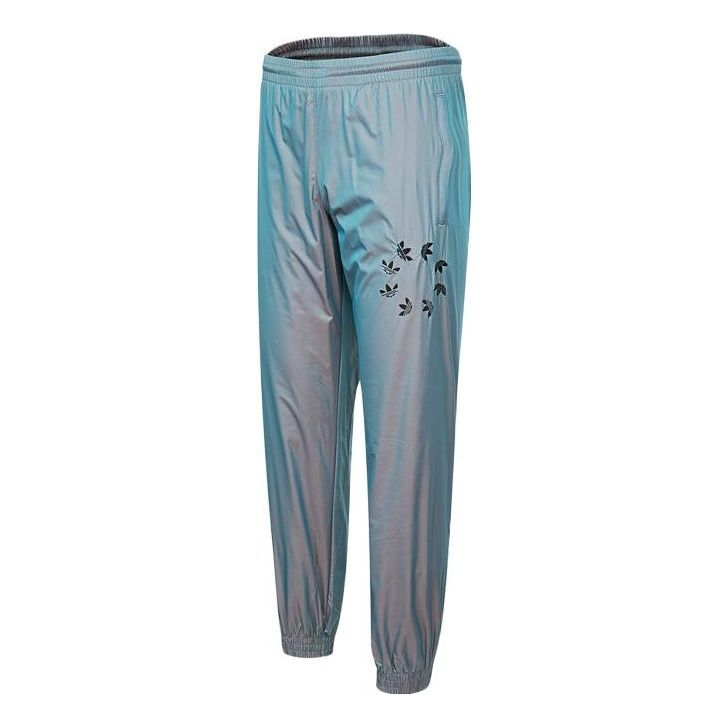 Панталони adidas Originals Shattered Trefoil Track Pants Синьо | H35653