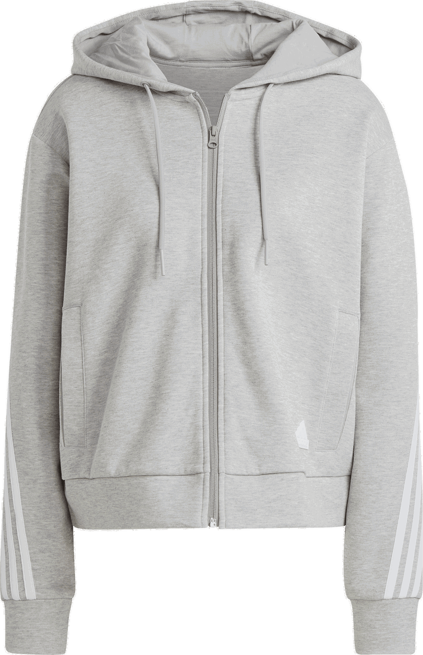 Суитчър adidas Performance Future Icons Cropped Hoodie Сиво | ib8511