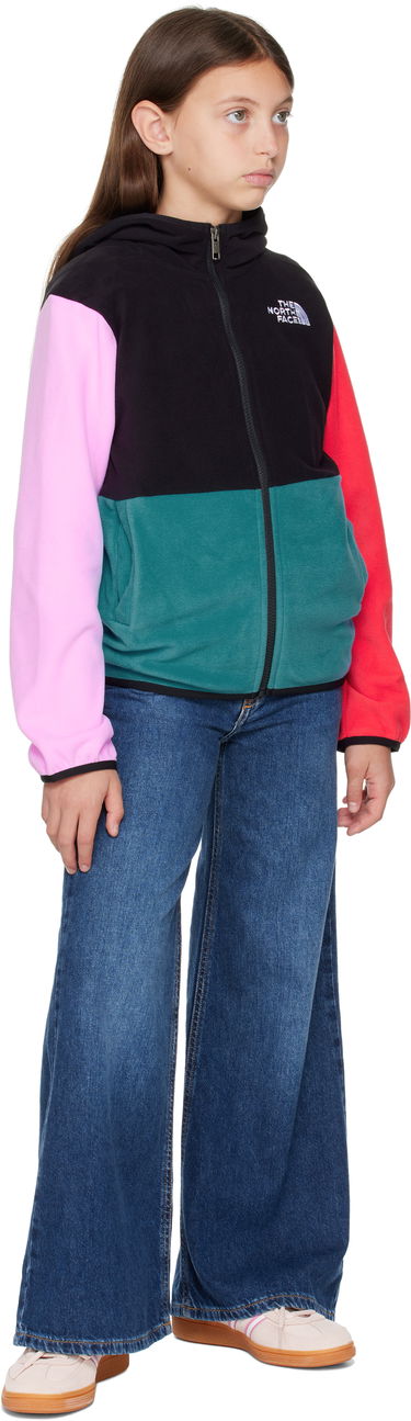 Яке The North Face Kids' Glacier Full-Zip Hooded Fleece Jacket Многоцветен | NF0A8AZK, 3