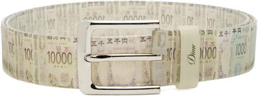 Колани Dime Yen Banknote Print Transparent Belt Многоцветен | DIMEHO2531JPY, 0
