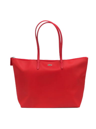 Голяма пазарска чанта Lacoste Concept Zip Tote Bag Червено | NF1888PO