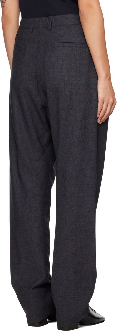 Панталони LEMAIRE Pleated Tailored Trousers Тъмно синьо | PA1093 LF1280, 2