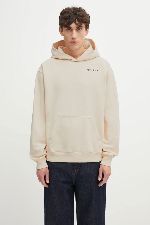 Sporty & Rich Eden Crest Embroidered Hoodie