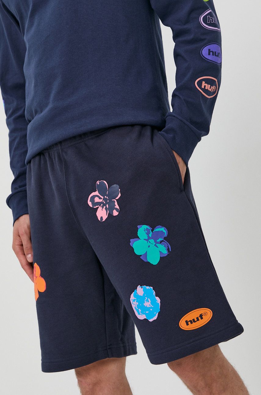 Къси панталони HUF Adored Fleece Pant Тъмно синьо | pt00185, 0