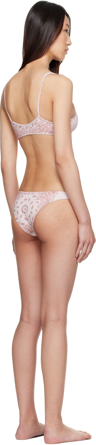 Бански The Attico Attico Paisley Bikini Розово | 250WBC00012 PAA048PR, 2