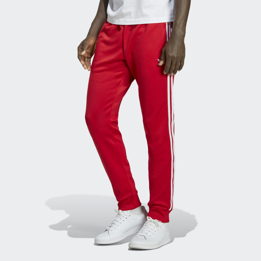 Панталони и дънки adidas Originals Adicolor Classics SST Червено | IB1412, 0