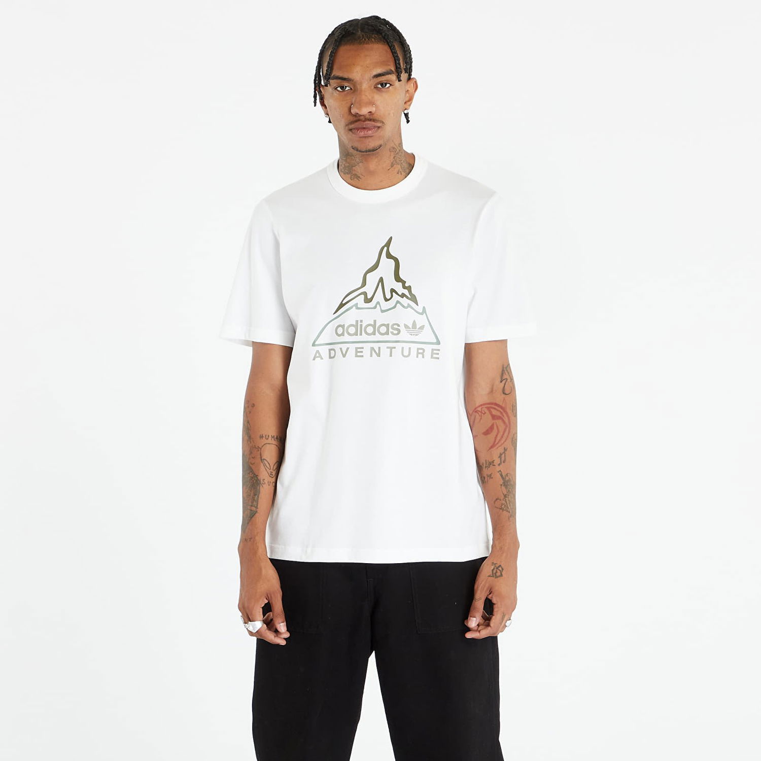 Тениска adidas Performance Adventure Volcano Short Sleeve Tee White Бяло | IJ0702, 0
