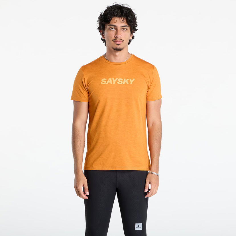 Тениска Saysky SAYSKY Logo Pace T-Shirt Оранжево
 | OMRSS20C4008