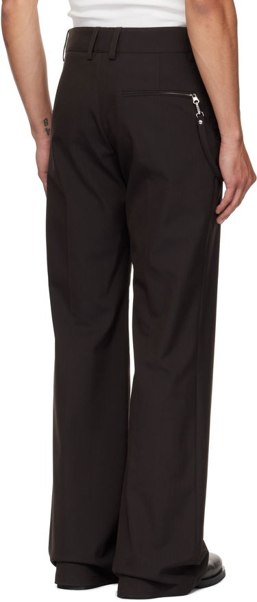 Панталони Courrèges Courrèges Light Twill Bootcut Trousers Черно | 325CPA412PL0222, 2