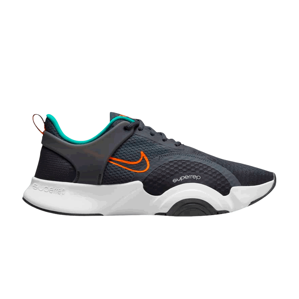 Кецове и обувки Nike SuperRep Go 2 "Dark Smoke Grey Total Orange" Сиво | CZ0604-083, 0