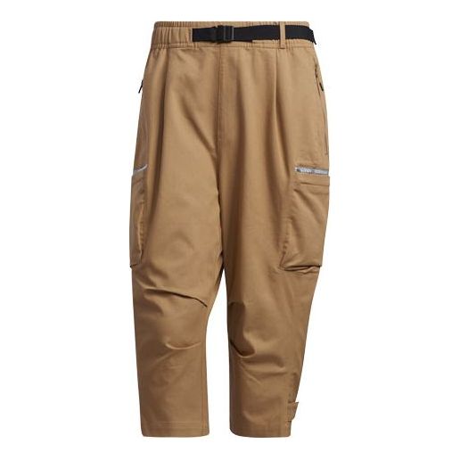 Карго панталони adidas Originals Sports Cropped Pants Кафяво | GP0957, 0