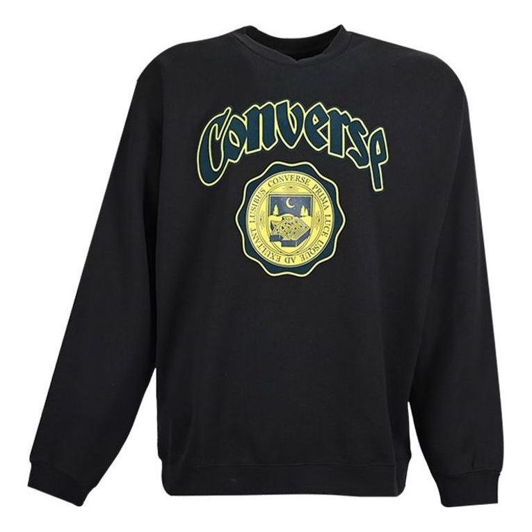 Суитчър Converse University Crew Sweatshirt Черно | 10025048-A01