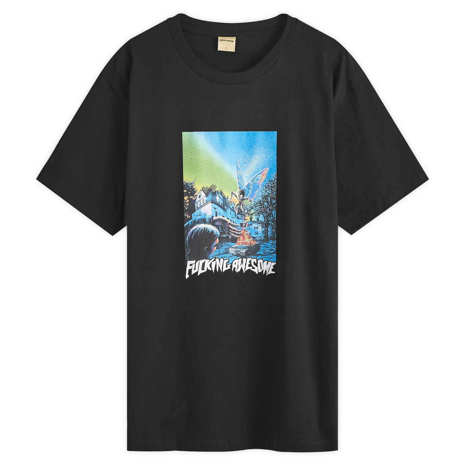 Тениска Fucking Awesome Hawthorne T-Shirt Black Черно | FA2036-BLK, 0