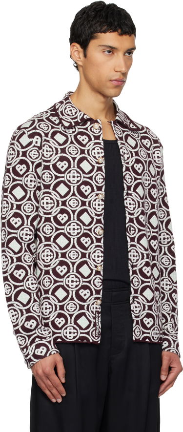 Риза Casablanca Monogram Shirt Многоцветен | M-AW25-KW-1093-01, 1