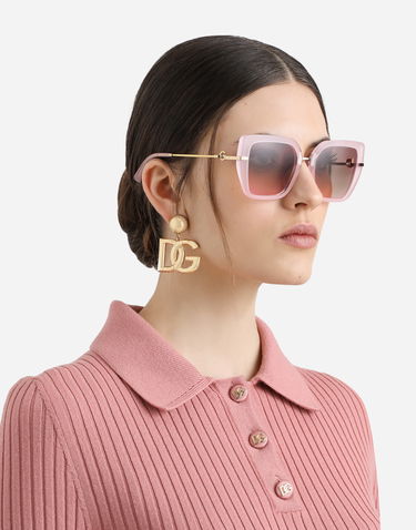 Слънчеви очила Dolce & Gabbana Dolce & Gabbana DG Flip Sunglasses Розово | VG4474VP6119V000, 1