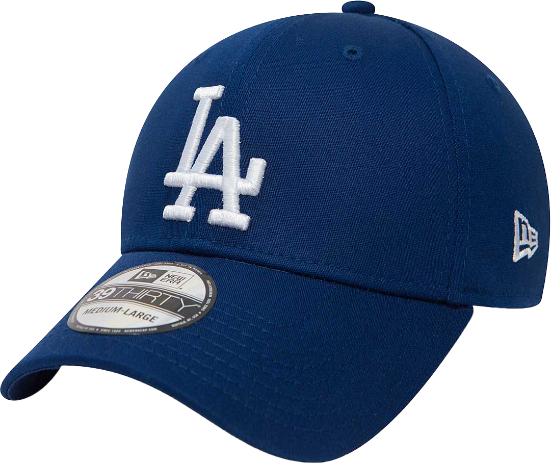 Шапка с козирка New Era Los Angeles Dodgers League Essential 39Thirty Cap Синьо | 11405494-11405494, 0