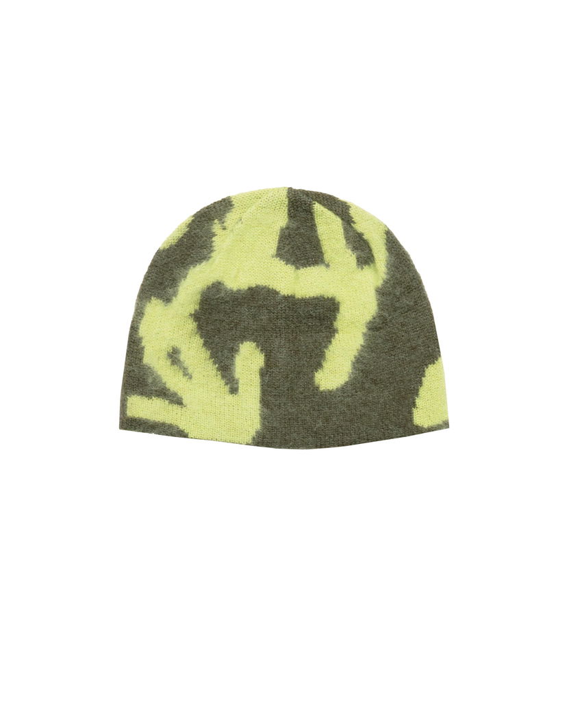Шапка GRAMICCI Gramicci Mohair Burly Runningman Beanie Зелено | G5FA-151-CHT