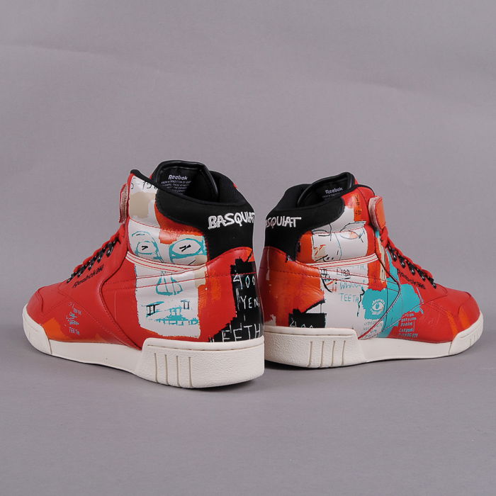 Кецове и обувки Reebok Exofit Plus Hi Basquiat Червено | v48183, 1
