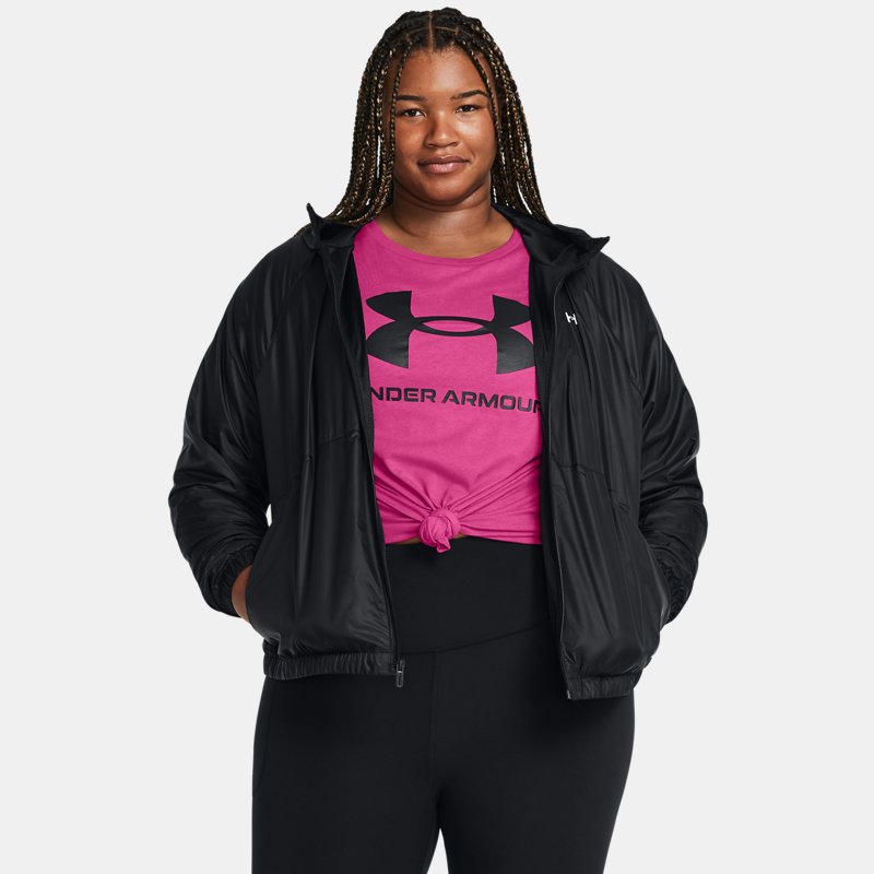 Ветровка Under Armour SportStyle Windbreaker Jacket Черно | 1383814-001, 0