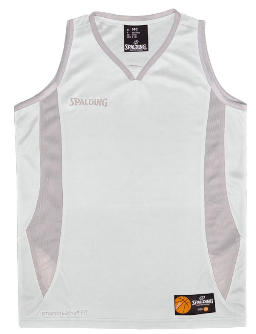 Потник Spalding Spalding Jam Tank Top Бяло | 40221001-whitesilvergrey, 1