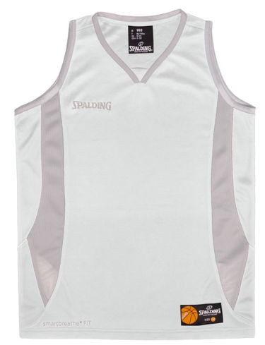 Потник Spalding Spalding Jam Tank Top Бяло | 40221001-whitesilvergrey, 1