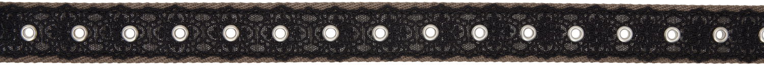 Колани OUR LEGACY Our Legacy 3 CM Lace Belt Кафяво | A42483BL, 1