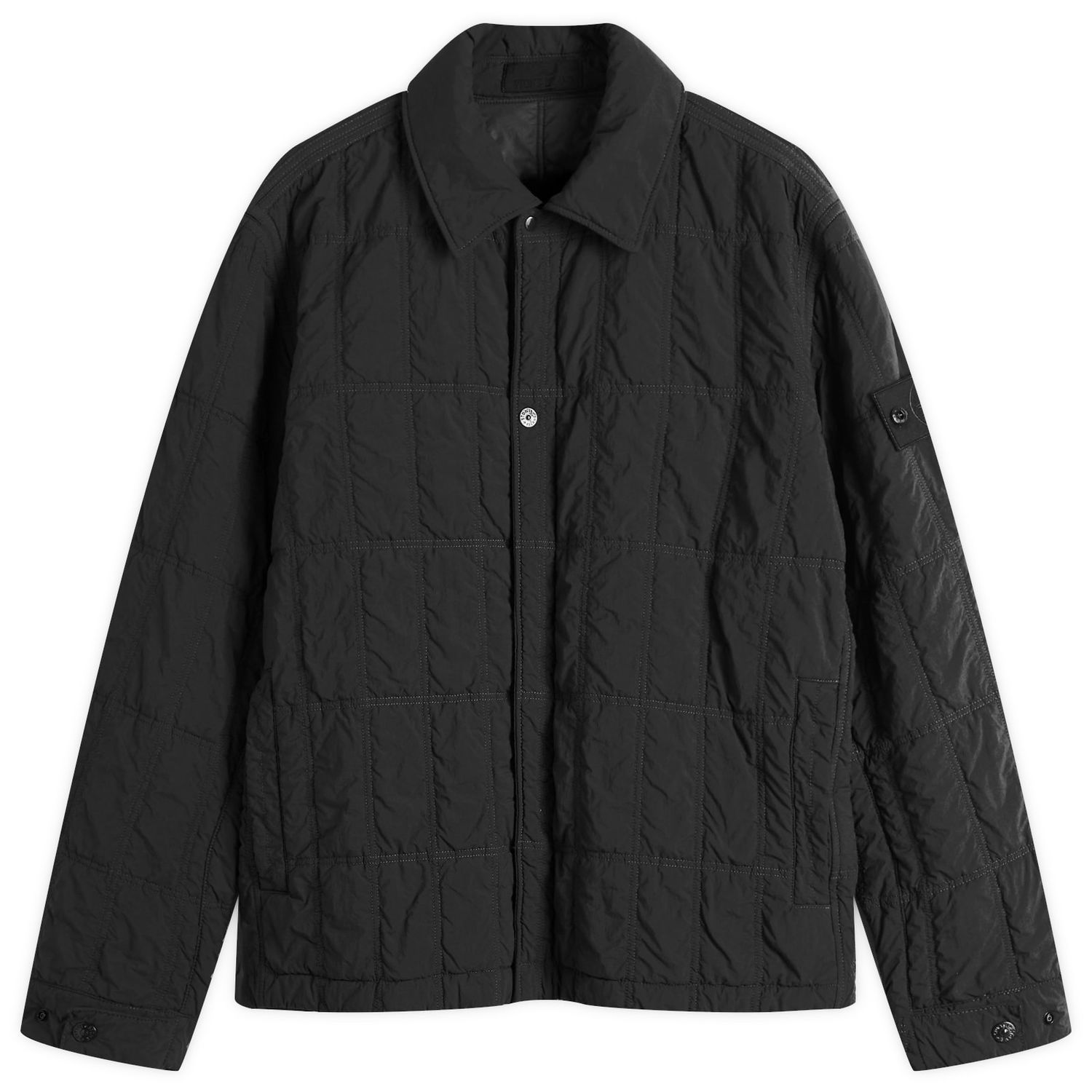 Яке Stone Island PrimaLoft Ghost Nylon Jacket, Size Large Черно | K2S154100099-V0029, 1