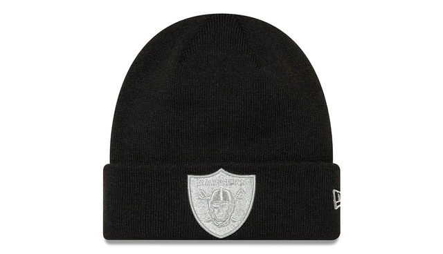 NFL Raiders Metallic Knit Beanie LASRAI