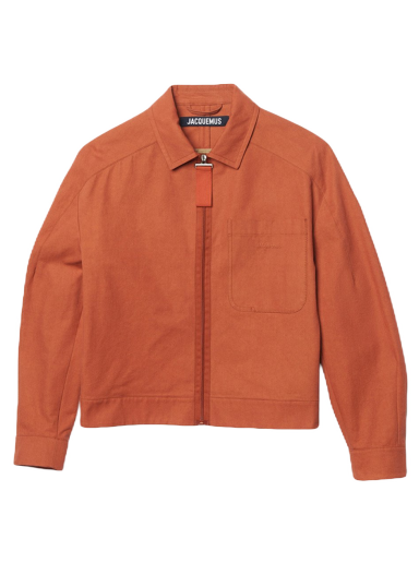 Яке Jacquemus blouson Linu Lightweight Червено | 226BL013-1073-840