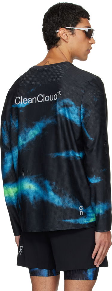 Тениска On Running Pace Mesh Long Sleeve Running T-Shirt Черно | 1MF10733398, 2