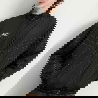 Яке Umbro Relaxed Track Jacket, Size Small Черно | 66700U-060, 5