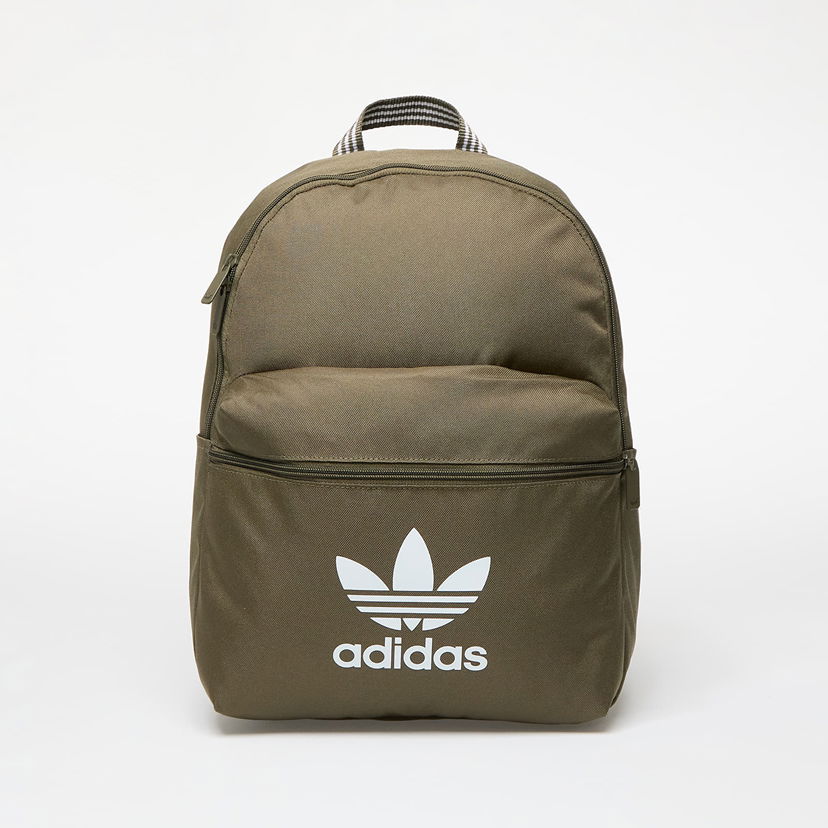 Раница adidas Originals Backpack adidas Adicolor Backpack Olive Strata/ White Universal Сиво | IX7460