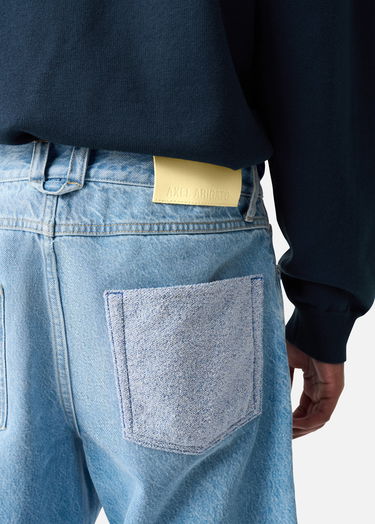 Дънки AXEL ARIGATO Zine Embroidered Patch Jeans Многоцветен | A3266001, 6