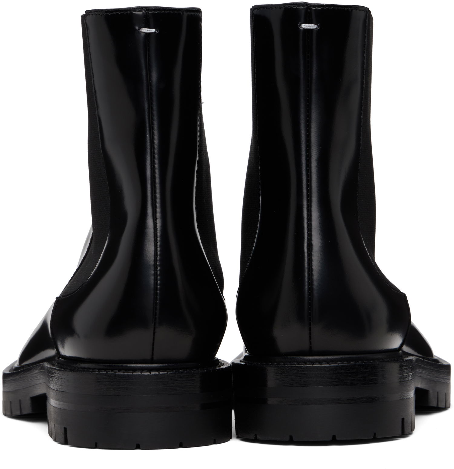 Кецове и обувки Maison Margiela Tabi County Chelsea Boots "Burgundy" Кафяво | S57WU0275 P3827, 1